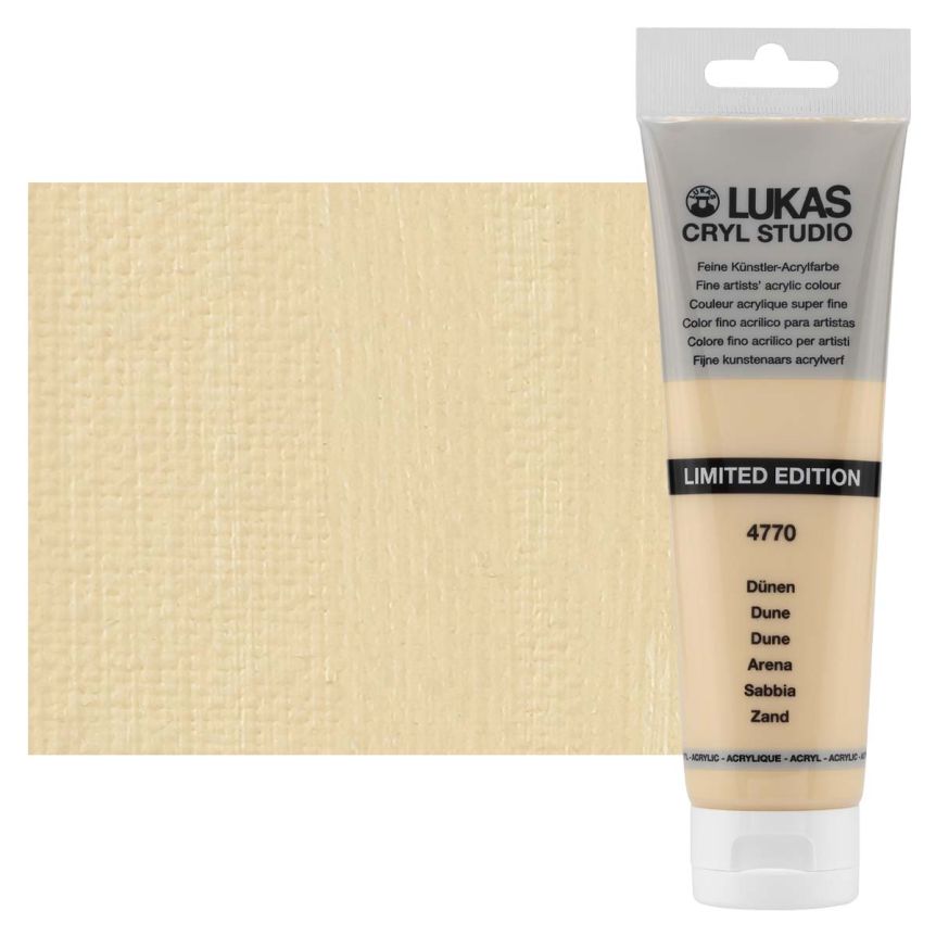 Lukas Cryl Studio Acrylic Paint - Dune, 125ml Bottle