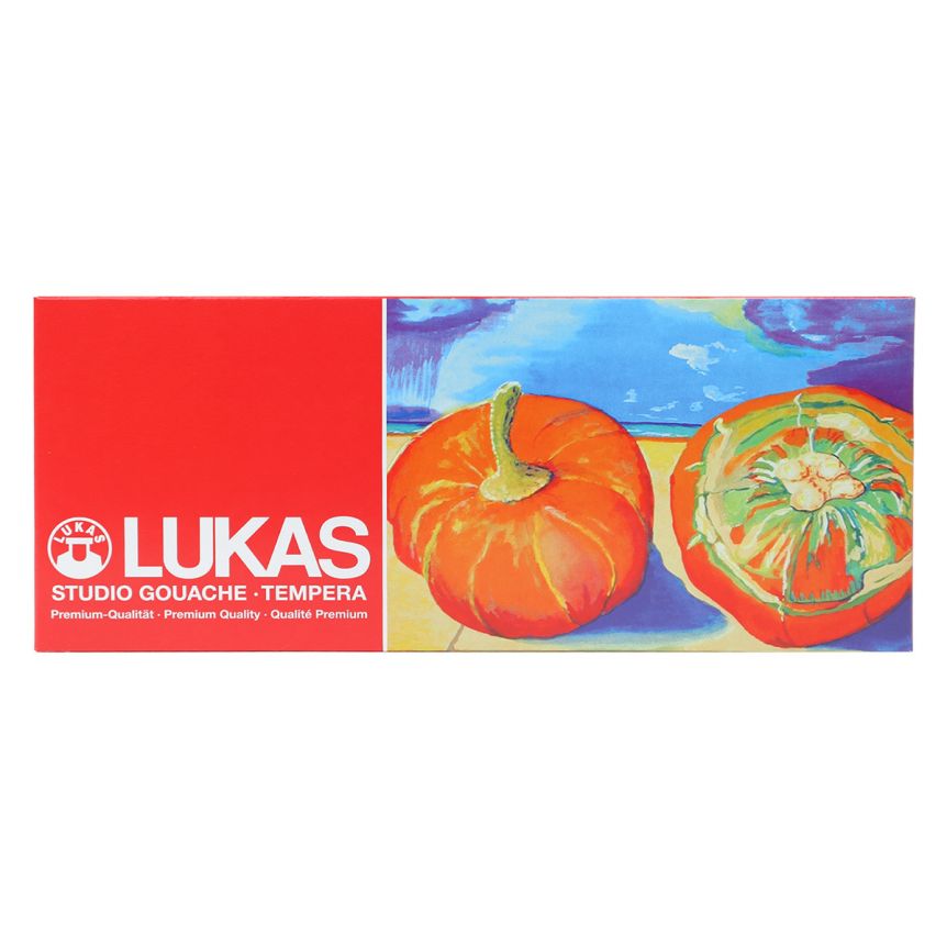 LUKAS Studio Artists Gouache Starter Set of 12, 20ml Tubes
