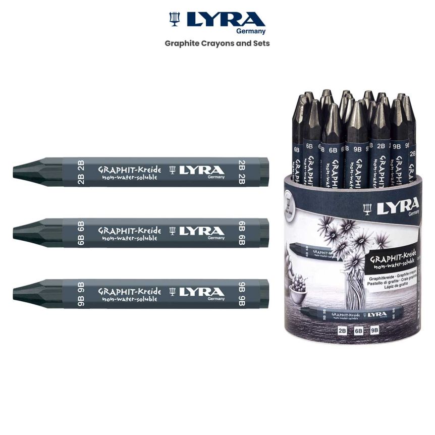 Lyra Graphite Crayons and Sets