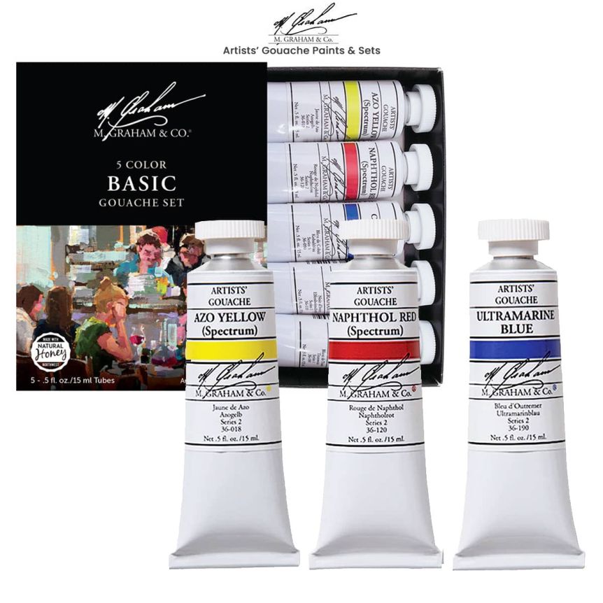 M. Graham Artists Gouache Paints and Sets