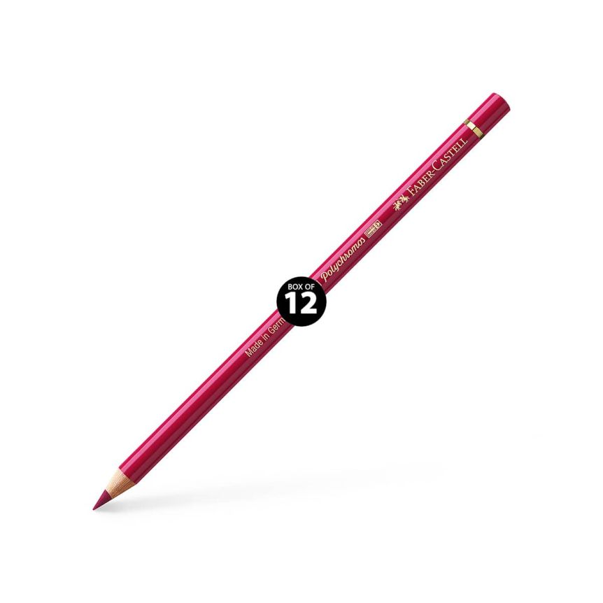 Faber-Castell Polychromos Pencil, No. 142 - Madder (Box of 12)