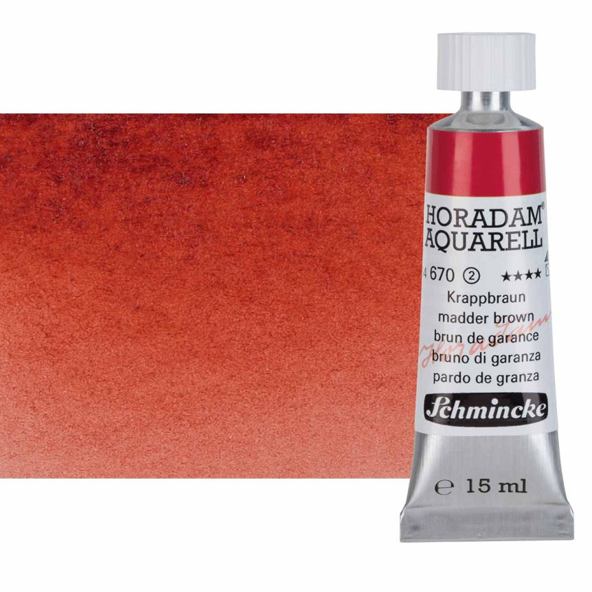 Schmincke Horadam Watercolor - Madder Brown, 15ml 