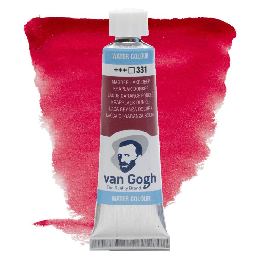 Van Gogh Watercolors - Madder Lake Deep, 10ml Tube