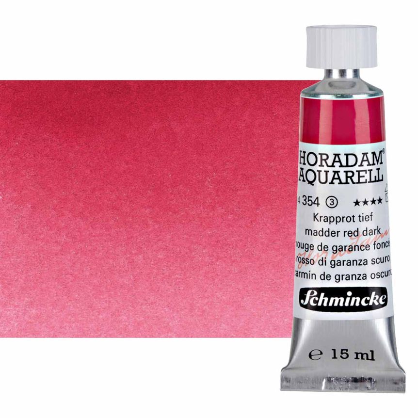 Schmincke Horadam Watercolor - Madder Red Dark, 15ml