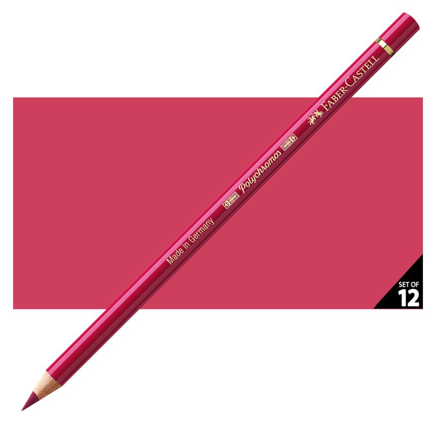 Faber-Castell Polychromos Pencil, No. 142 - Madder (Box of 12)