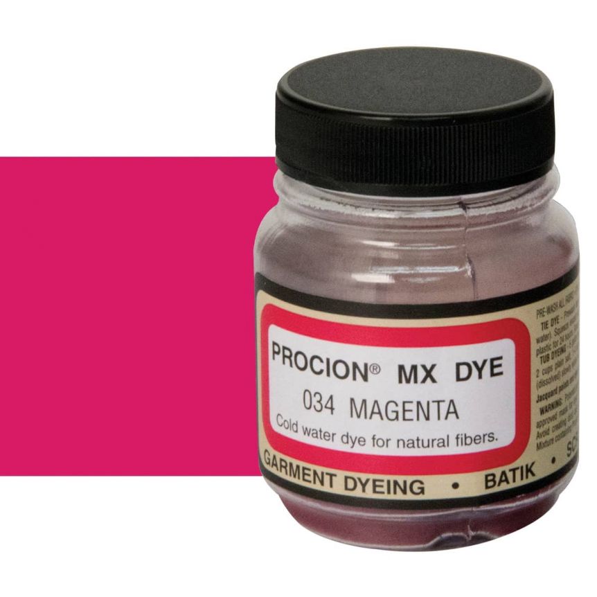 Jacquard Procion MX Dye 2/3 oz Magenta