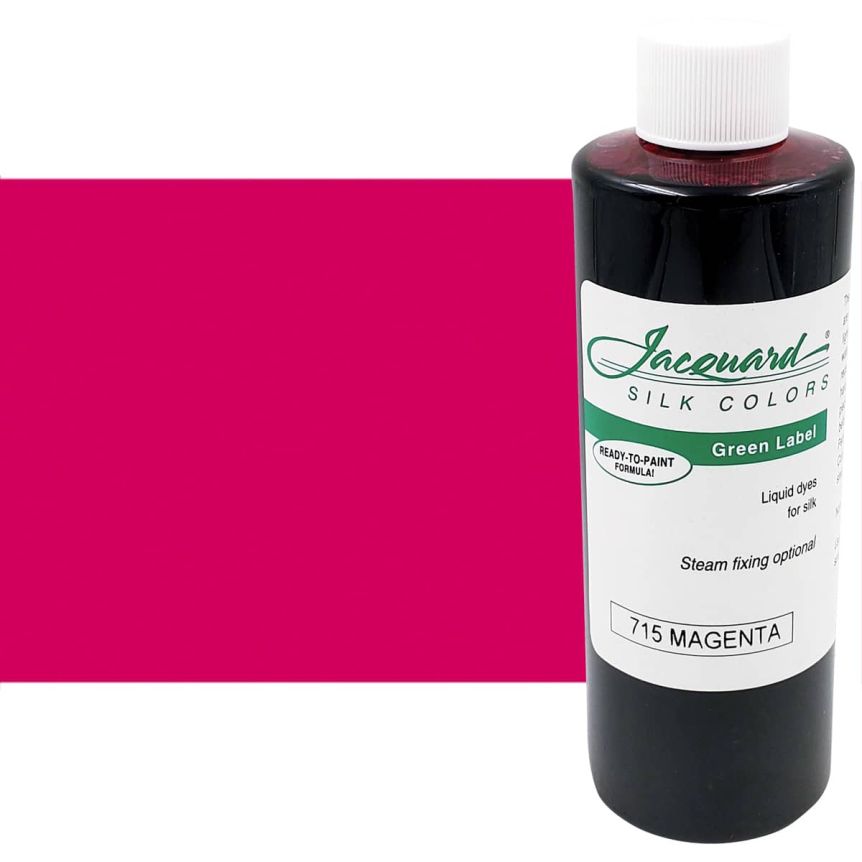 Jacquard Silk Color - Magenta, 250ml Bottle
