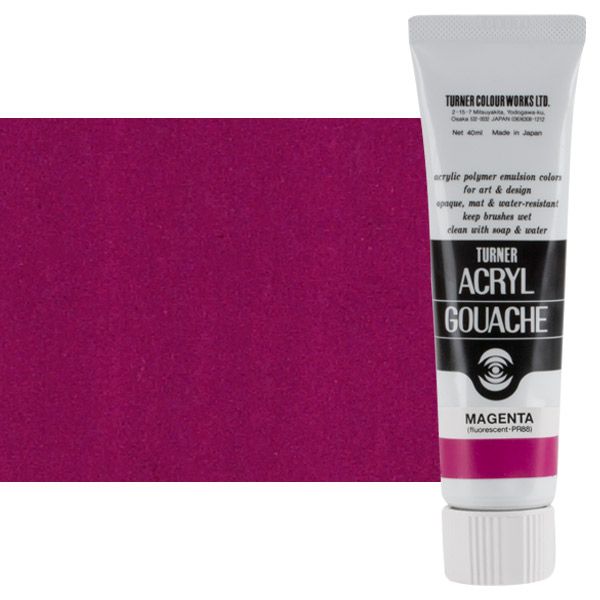 Turner Artist Acryl Gouache - Magenta, 40ml