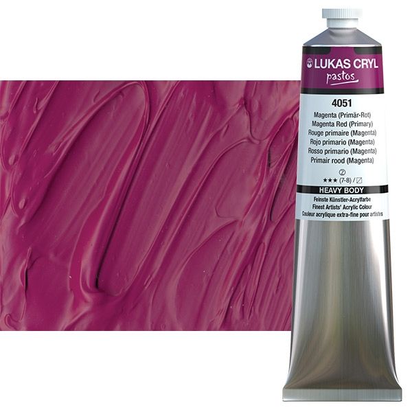 Magenta Red (Primary) 200ml LUKAS CRYL Pastos 