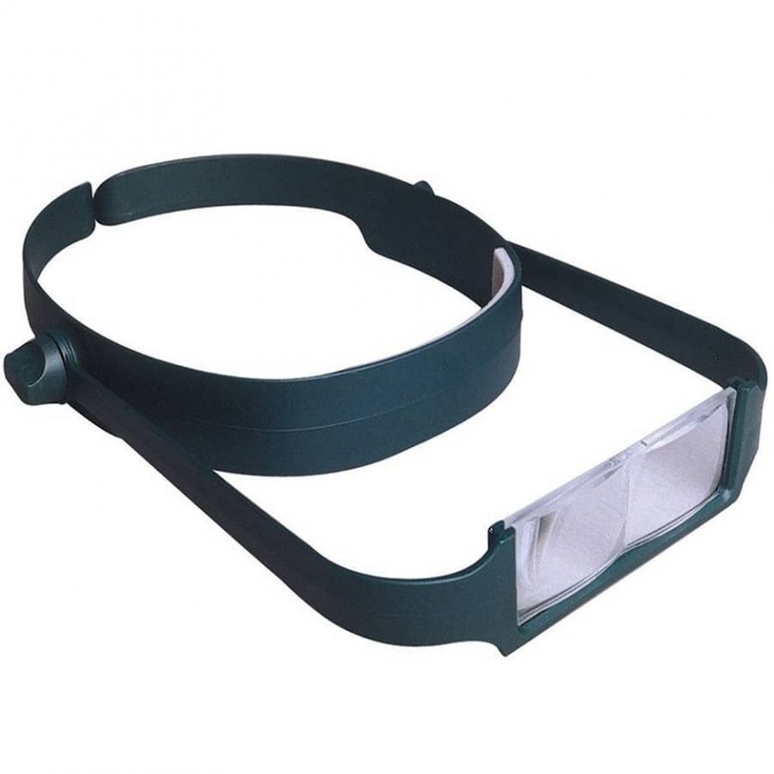 MagEyes Double LO Hands Free Magnifier Headband #2 & #4