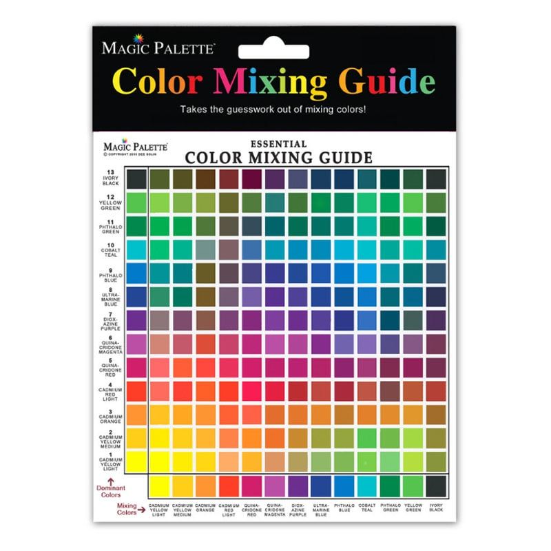 Palette Mini Color Mixing Guide | Jerry's Artarama