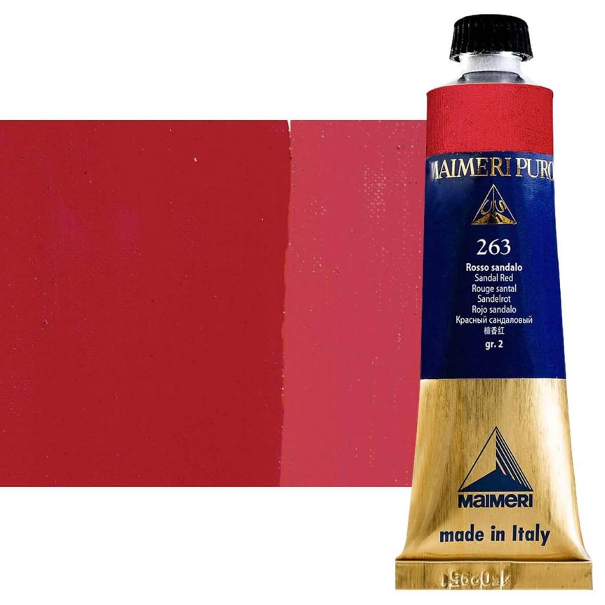 Sandal Red 40ml Maimeri Puro Oil Color