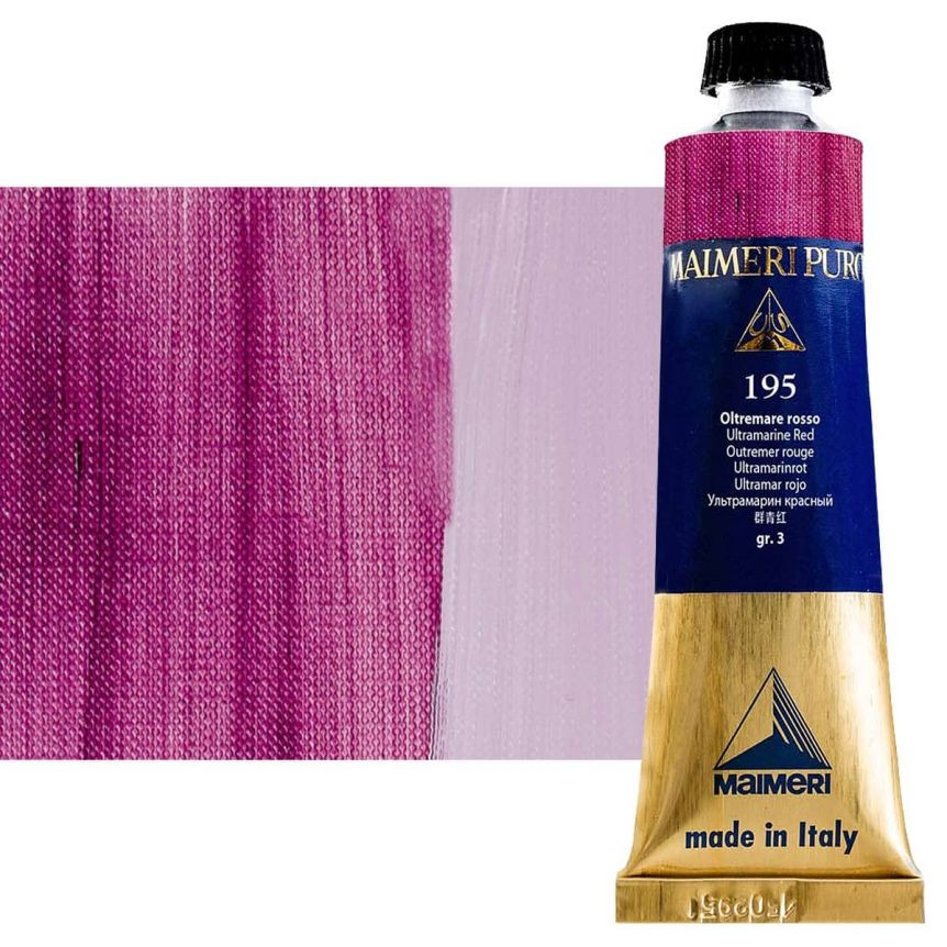 Maimeri Puro Oil Color 40ml Ultramarine Red