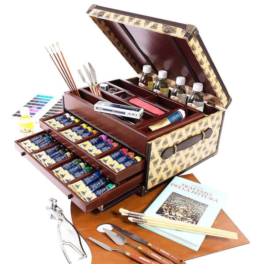 Vintage Luxury Oil Painting Set