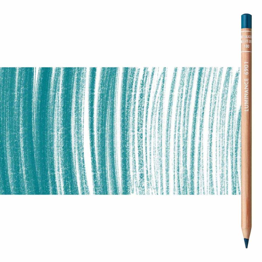 Caran d'Ache Luminance Pencil Malachite Green