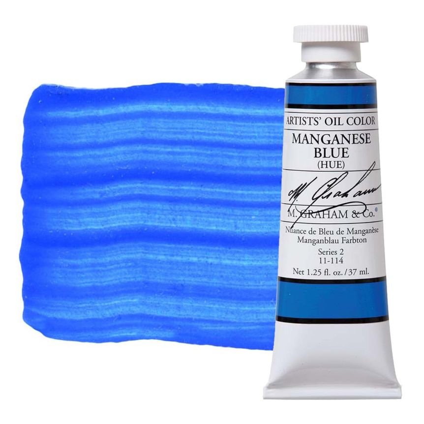 M. Graham Artist Oil Color 37ml - Manganese Blue