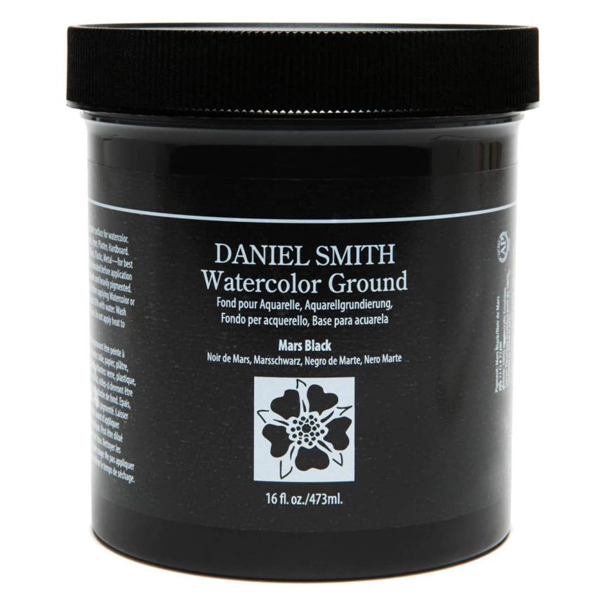 Daniel Smith Watercolor Ground - Mars Black, 16oz