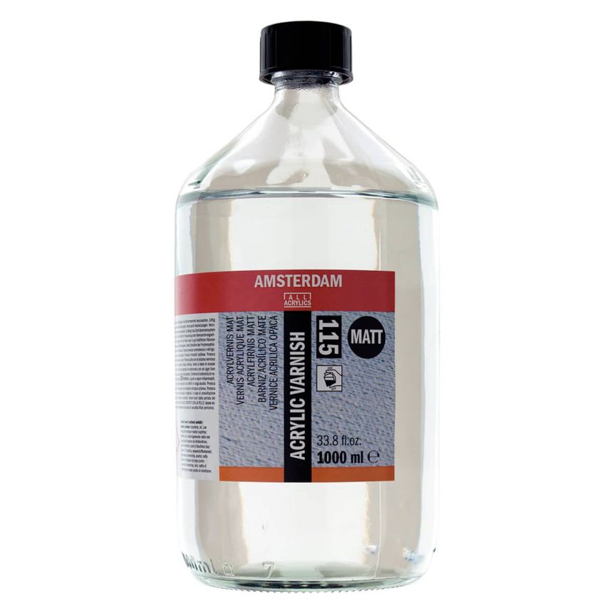 Amsterdam Acrylic Varnish - 115 Matt, 1 Liter