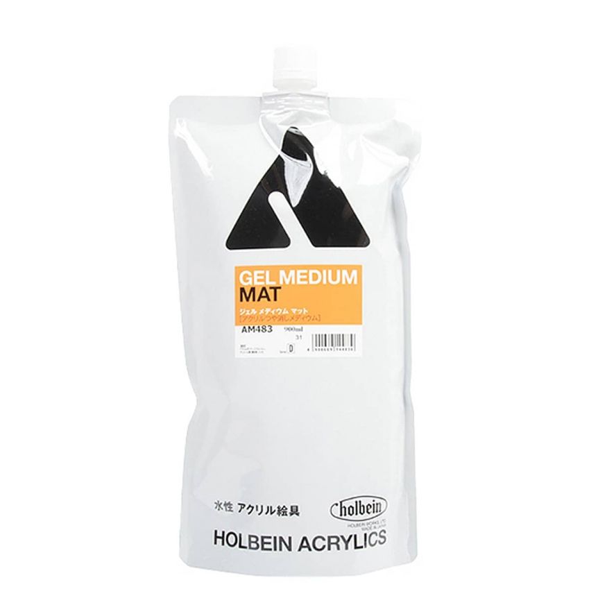 Holbein Artist Acrylic 900ml Matte Gel Medium