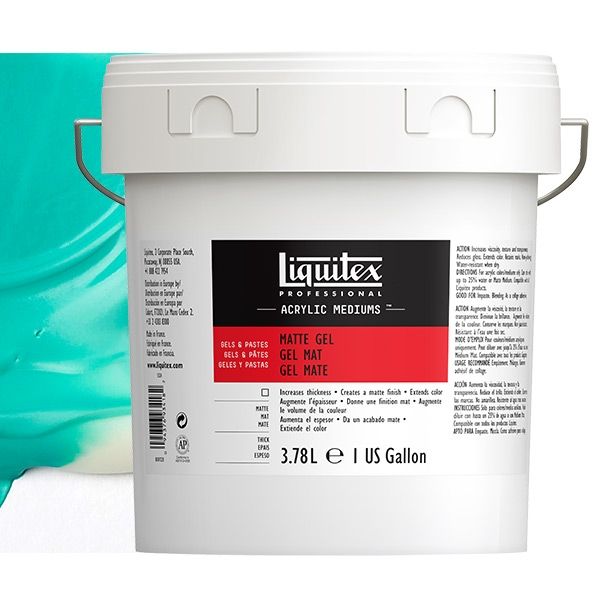 Liquitex Acrylic Gel Mediums Matte 1 gallon
