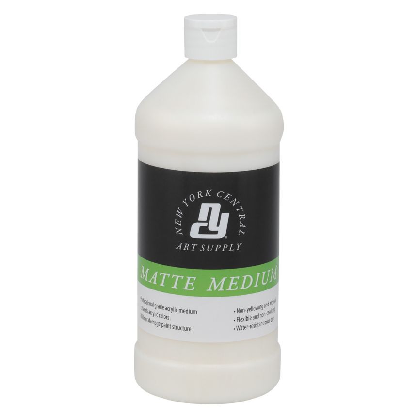 Acrylic Matte Medium 32oz Bottle