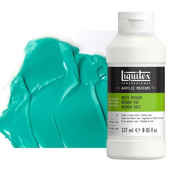 Liquitex Acrylic Fluid Mediums Matte 8 oz Jerry's Artarama