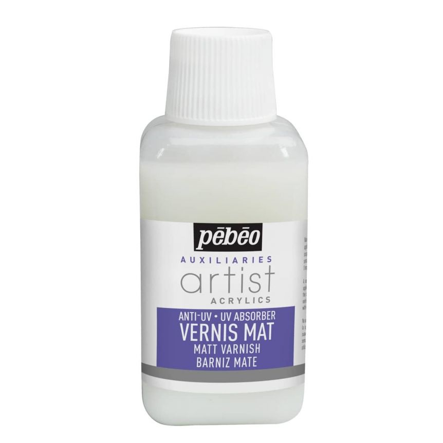 Pebeo Acrylic Mat Pub - Matte Varnish, 250ml