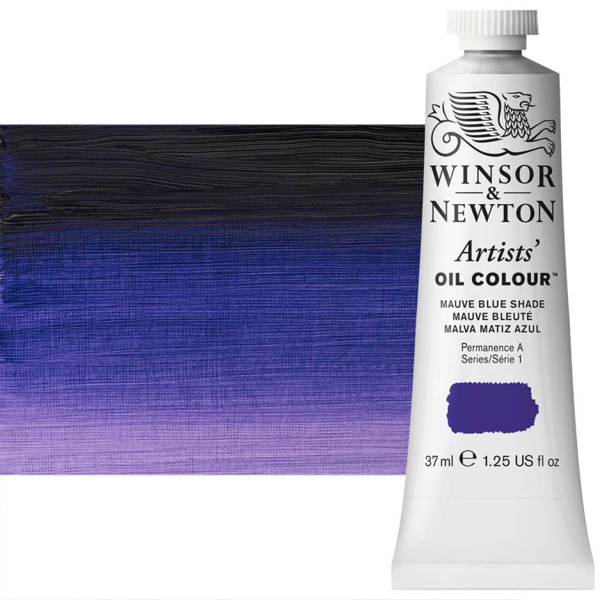 Winsor & Newton Artists' Oil - Mauve Blue Shade, 37ml Tube