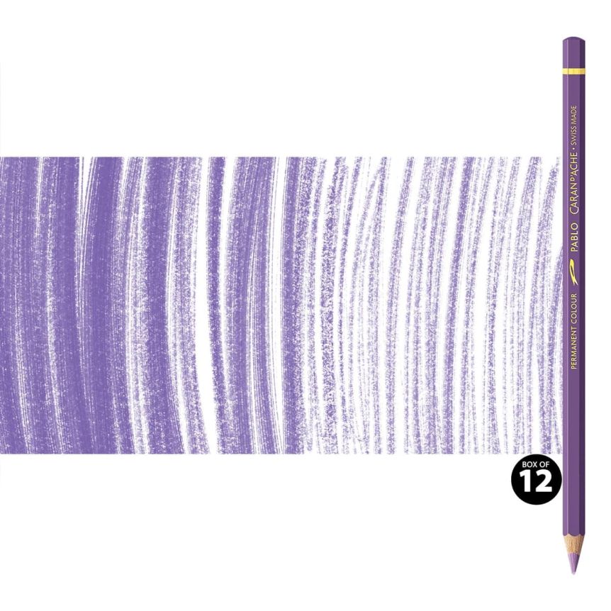 Caran d'Ache Pablo Pencils Set of 12 No. 111 - Mauve