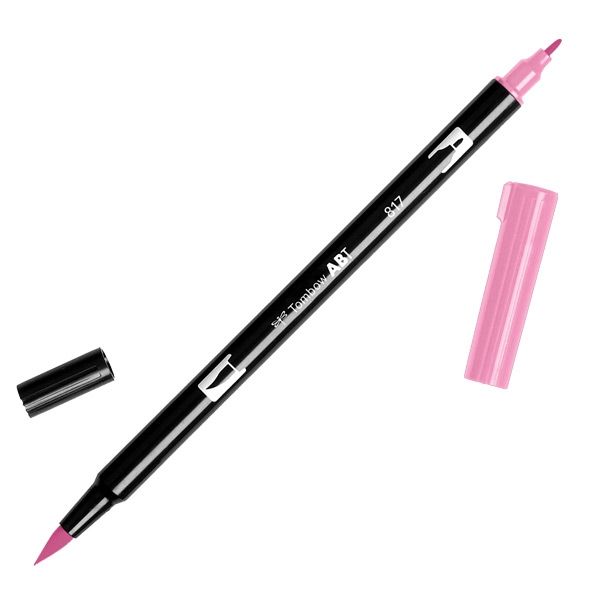 Tombow Dual Brush Pen 817 Mauve | Jerry's Artarama