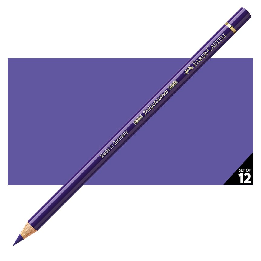 Faber-Castell Polychromos Pencil, No. 249 - Mauve (Box of 12)