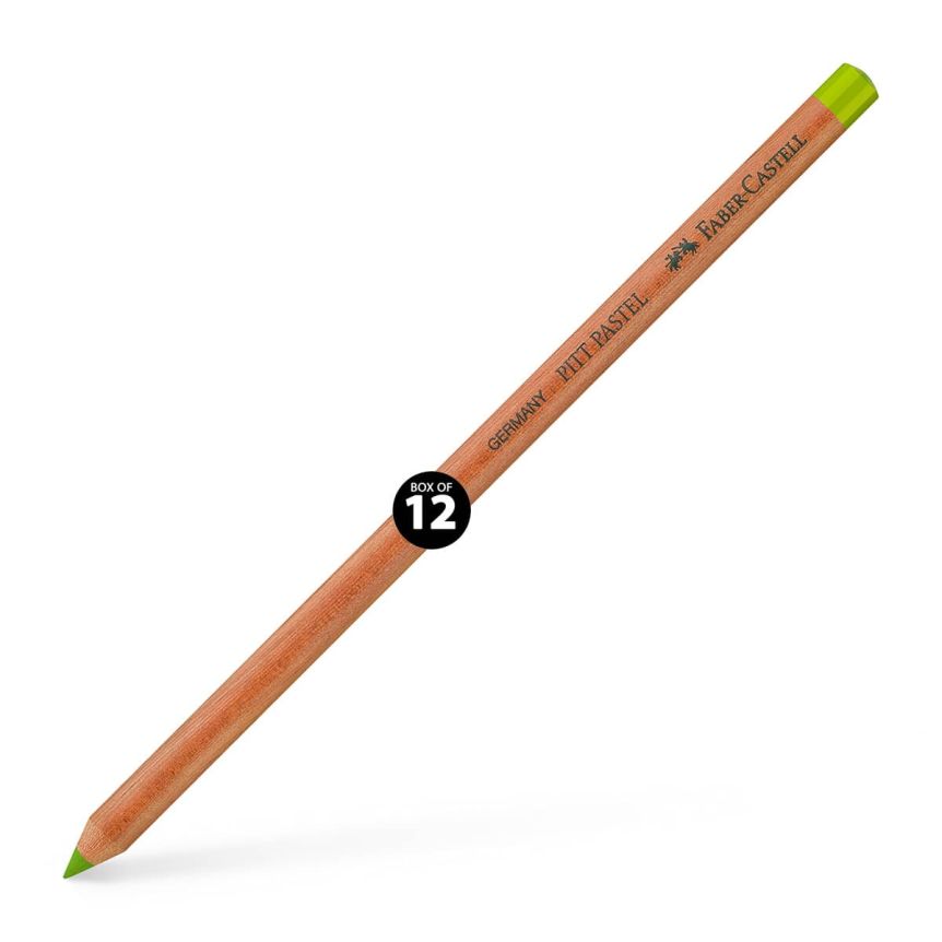 Faber-Castell Pitt Pastel Pencil, No. 170 - May Green (Box of 12)