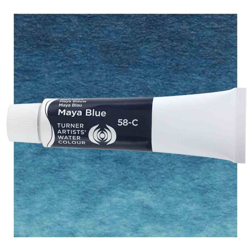 Turner Professional Watercolor - Maya Blue, 15ml Tube