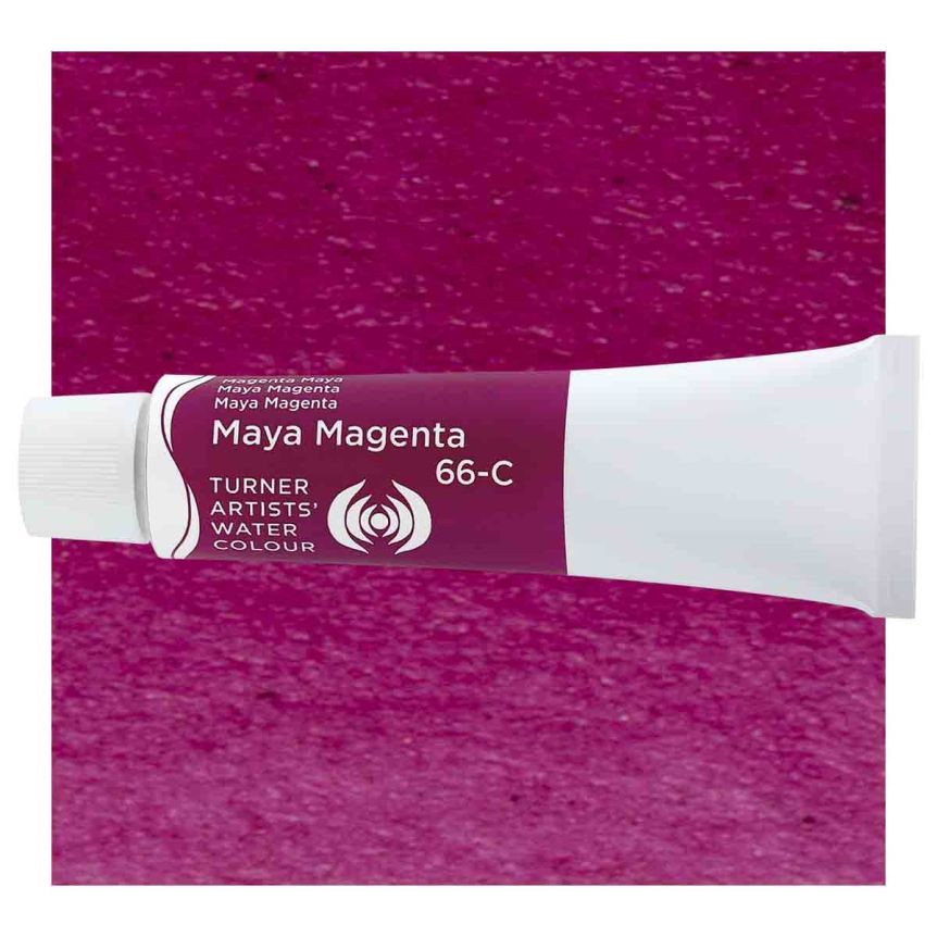 Turner Professional Watercolor - Maya Magenta, 15ml Tube