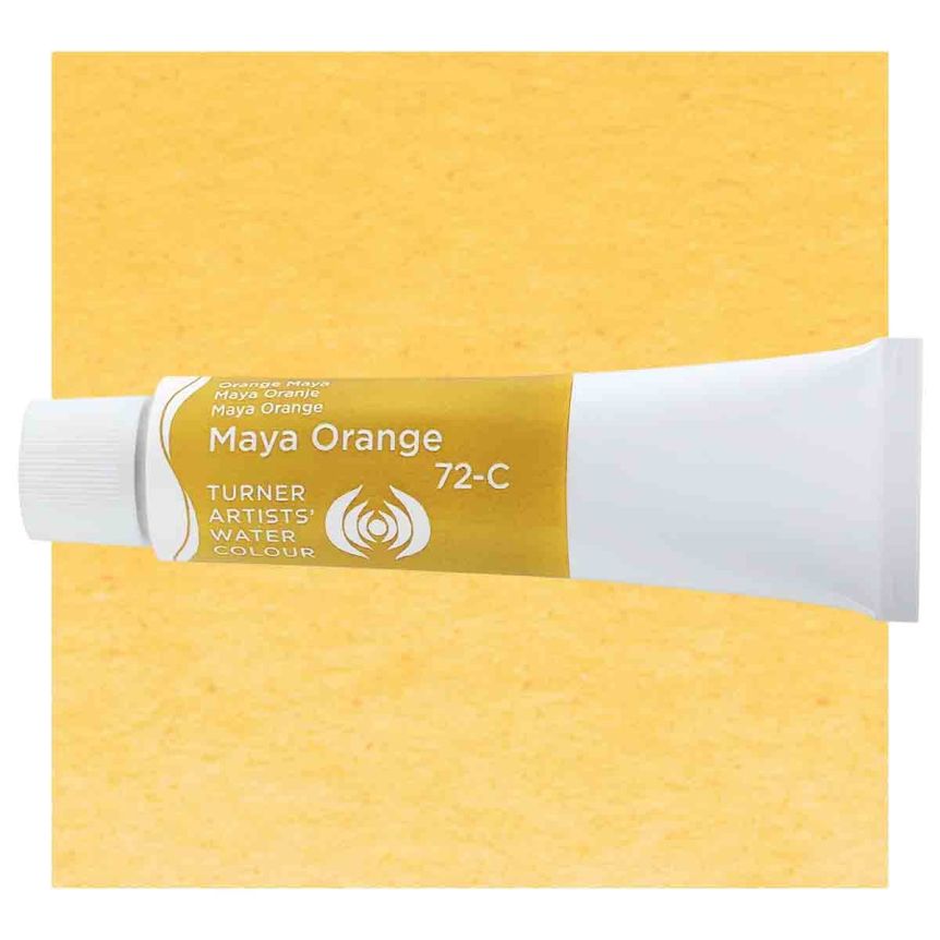 Turner Professional Watercolor - Maya Orange, 15ml Tube