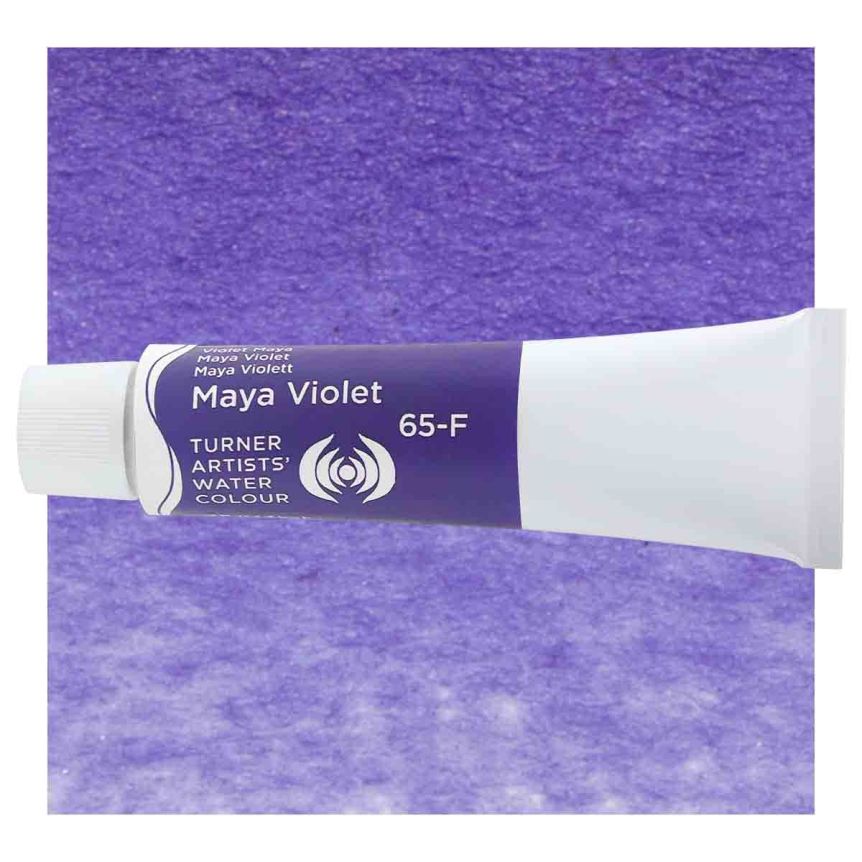 Turner Professional Watercolor - Maya Violet, 15ml Tube