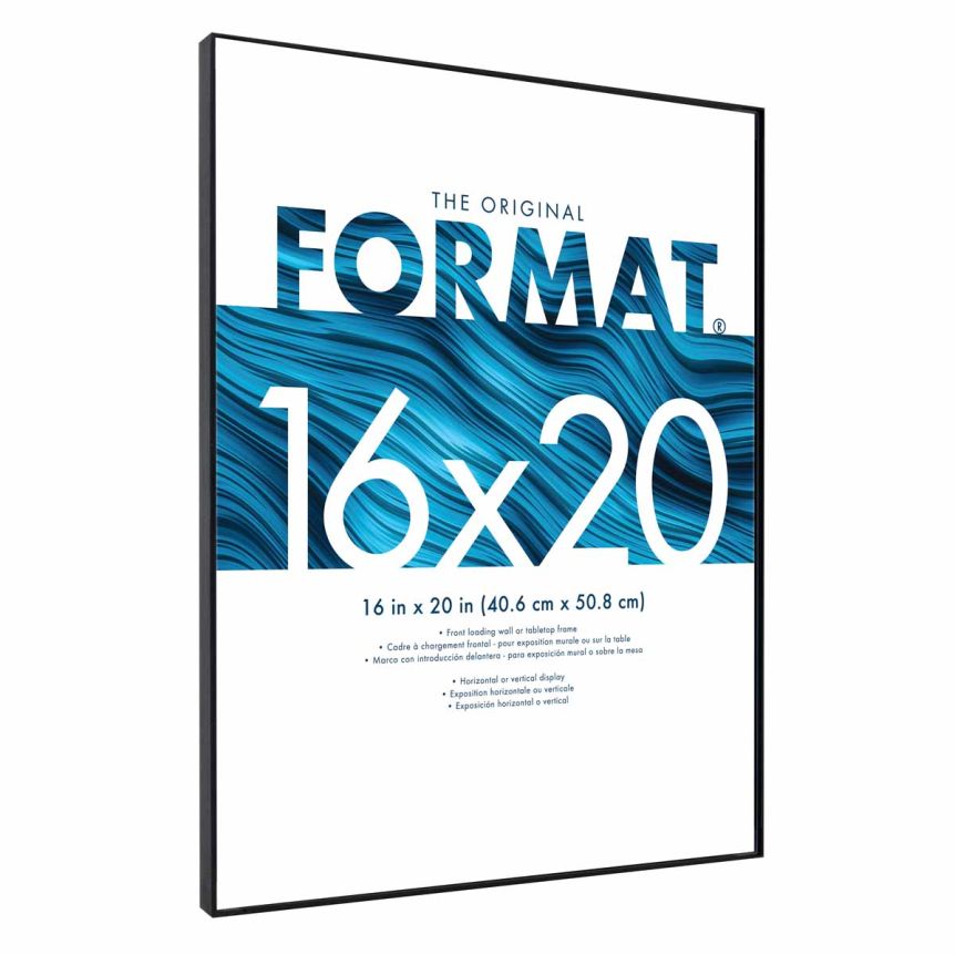 MCS Format Frame - Black, 16" x 20"