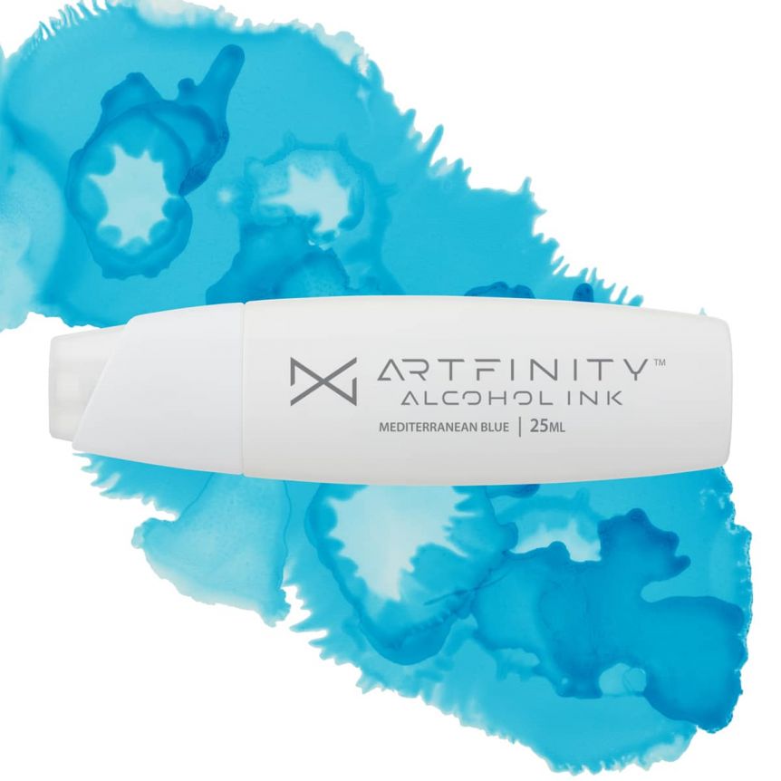 Artfinity Alcohol Ink - Mediterranean Blue B2-3, 25ml