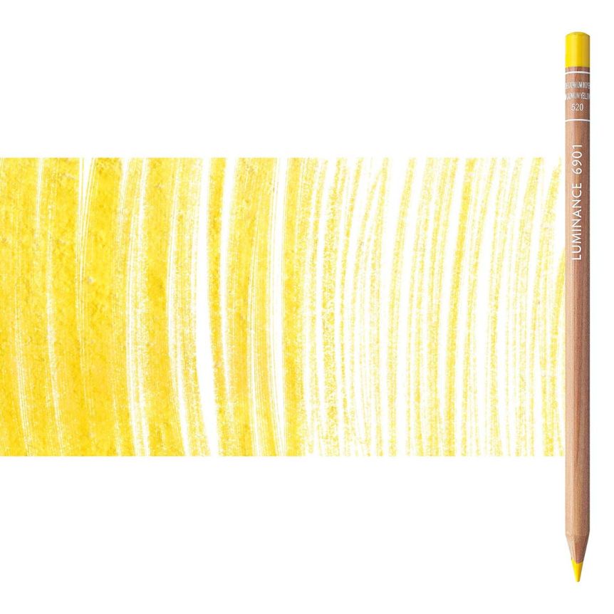 Caran d'Ache Luminance Pencil Medium Cadmium Yellow