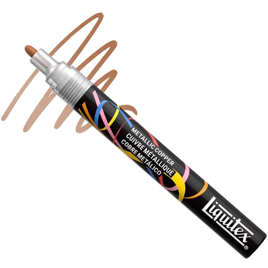 Liquitex Marker - Metallic Copper, Bullet Tip, 2 mm