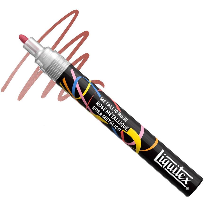 Liquitex Marker - Metallic Rose, Bullet Tip, 2 mm