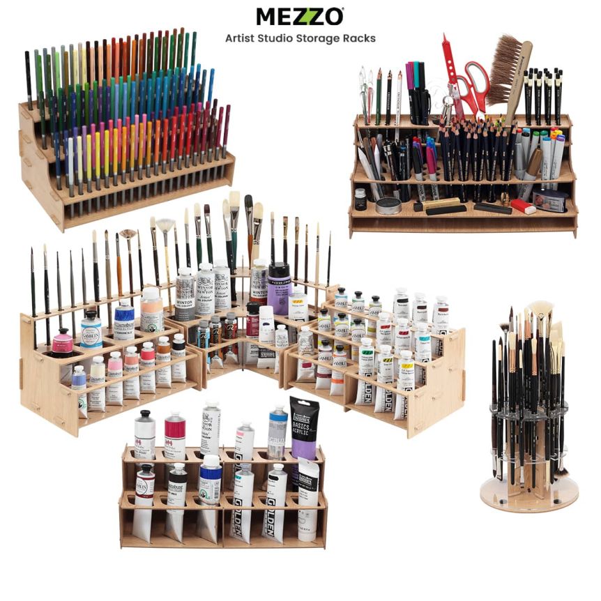 Mezzo® Artist Studio Storage Racks