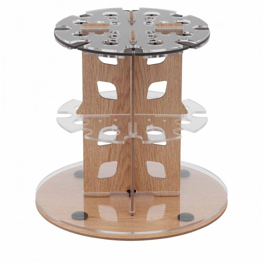 Mezzo Artist Storage Rotating Brush Rack