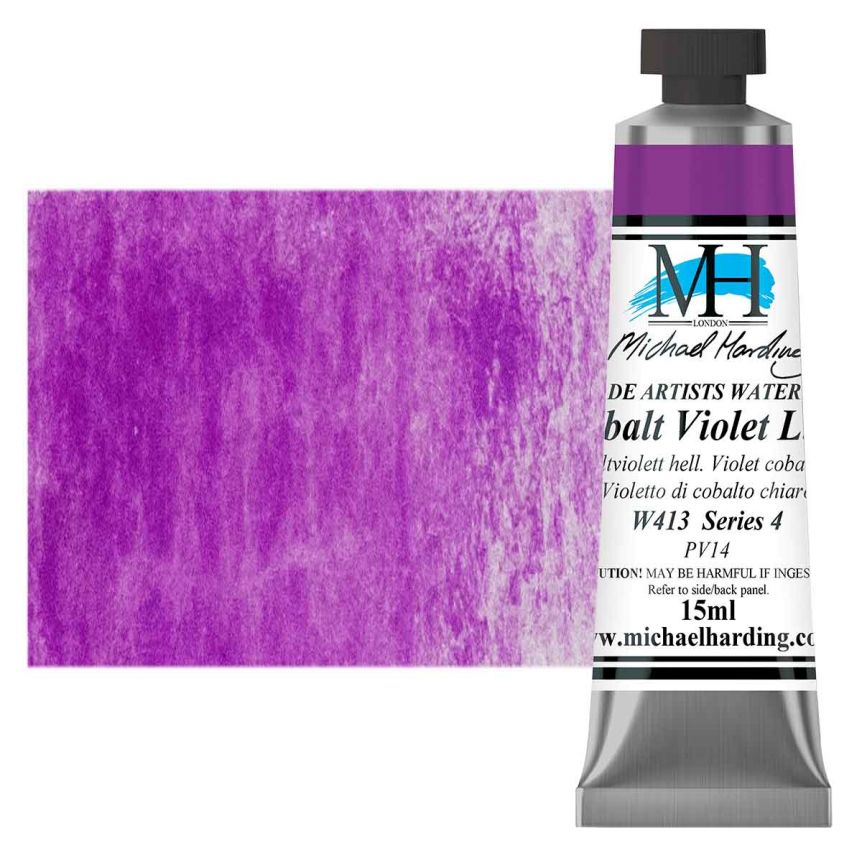 Michael Harding Watercolor - Cobalt Violet Light, 15ml Tube