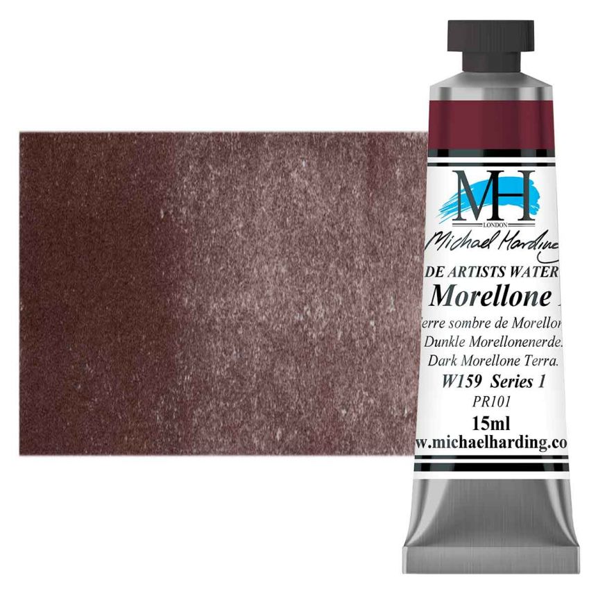 Michael Harding Watercolor - Dark Morellone Earth, 15ml Tube