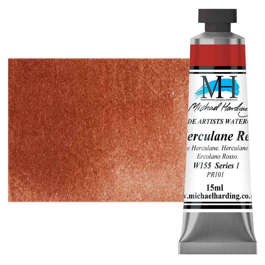 Michael Harding Watercolor - Herculane Red, 15ml Tube