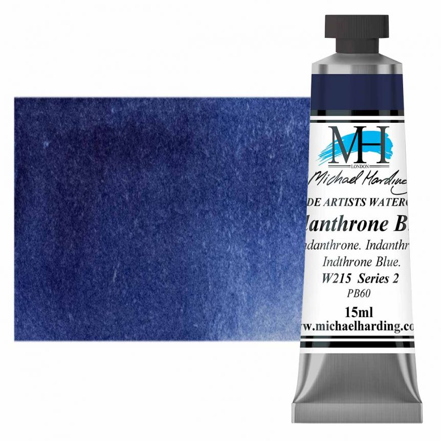 Michael Harding Watercolor - Indanthrone Blue, 15ml Tube