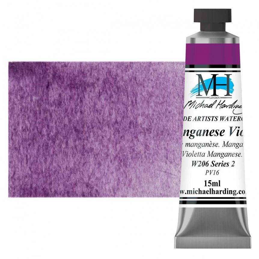 Michael Harding Watercolor - Manganese Violet, 15ml Tube