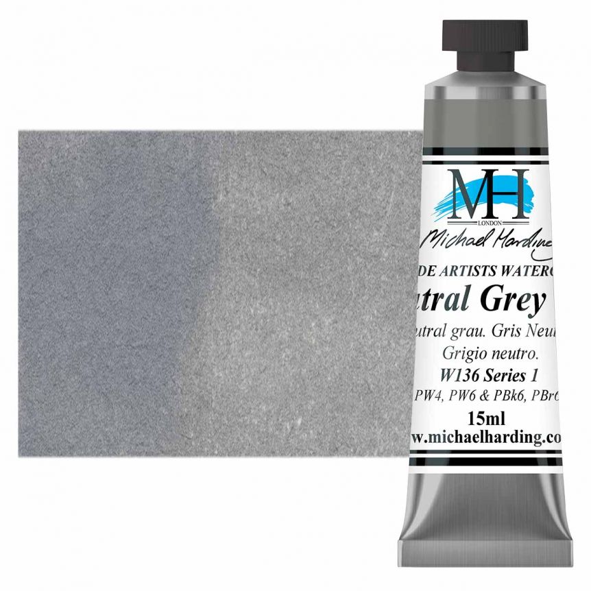 Michael Harding Watercolor - Neutral Grey (N5), 15ml Tube