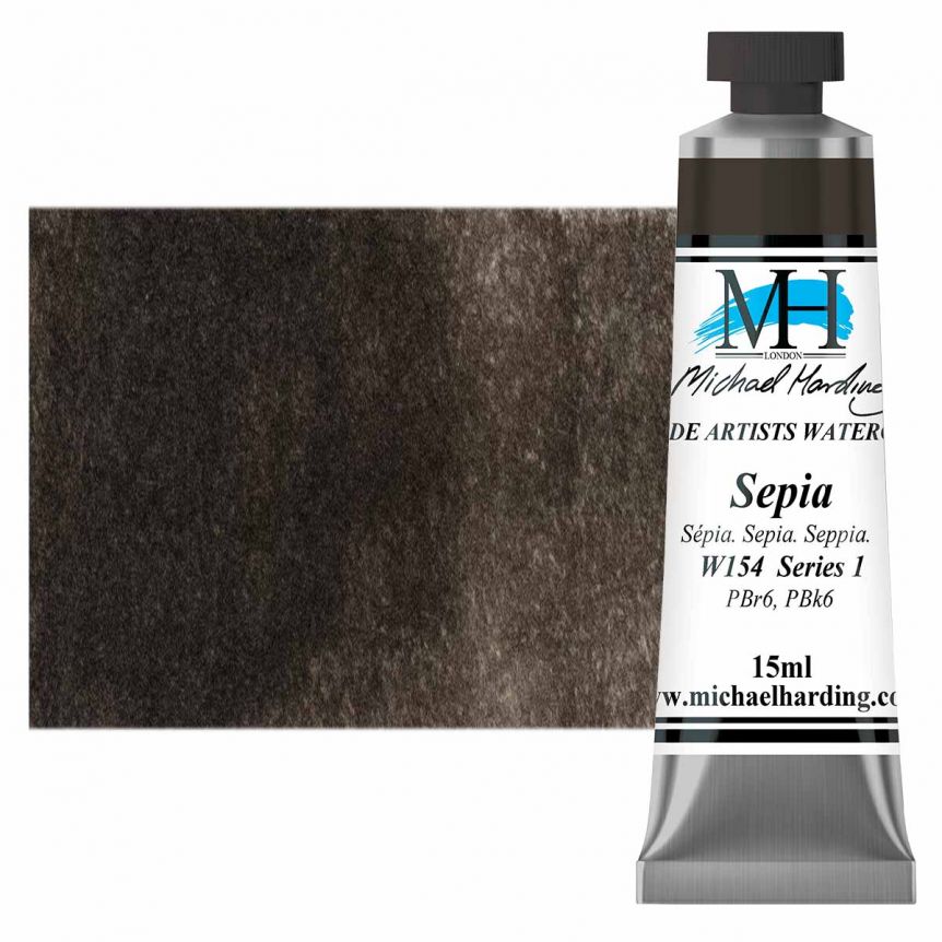 Michael Harding Watercolor - Sepia, 15ml Tube